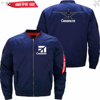 Thumbnail for CESSNA 172 Ma-1 Bomber Jacket Flight Jacket Aviator Jacket THE AV8R