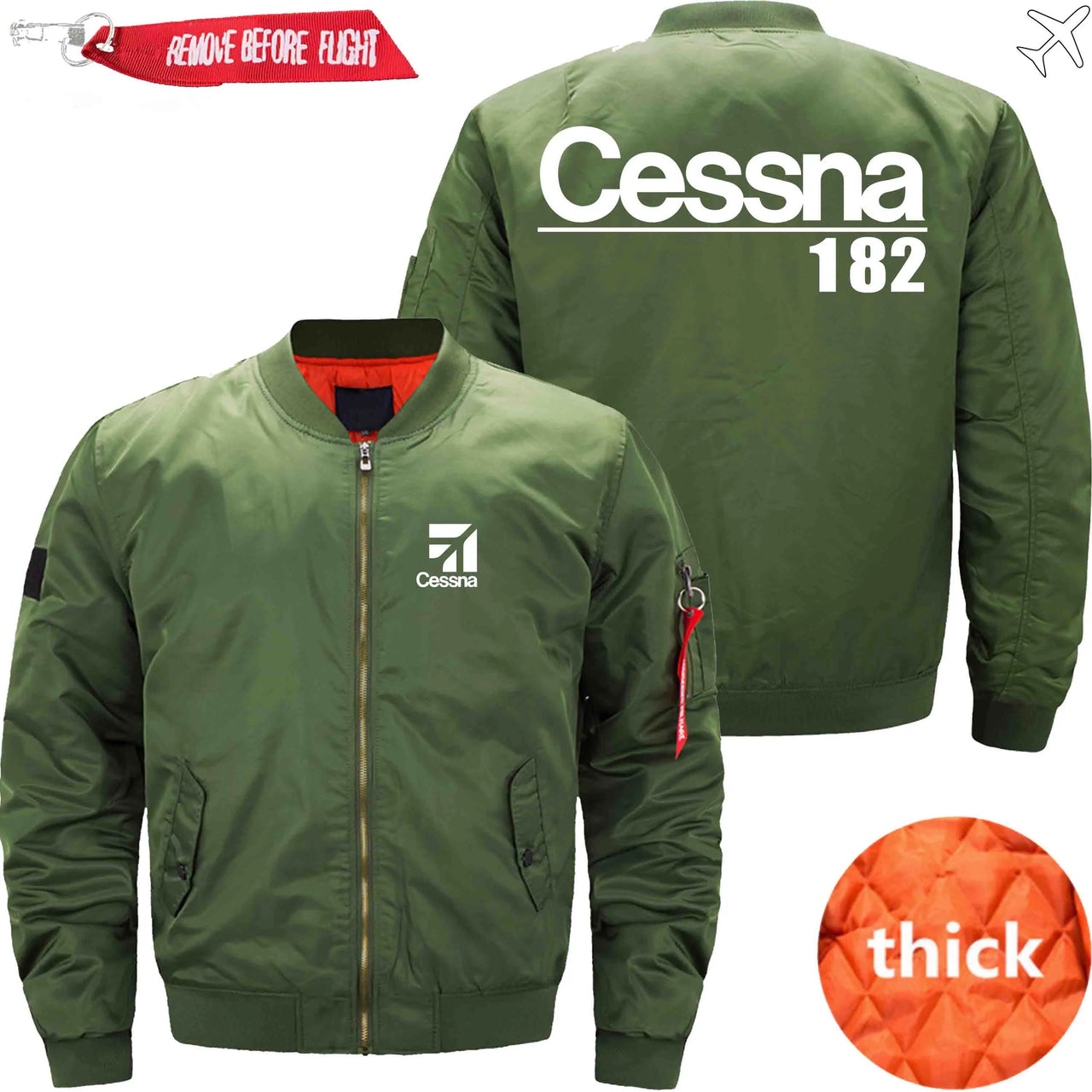 CESSNA 182 - JACKET THE AV8R