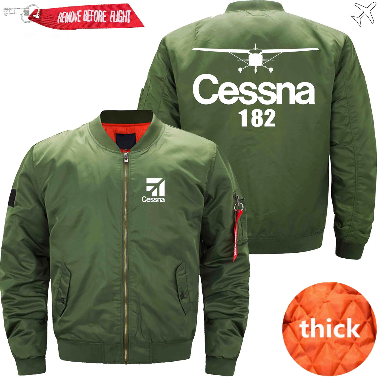 CESSNA 182 - JACKET THE AV8R