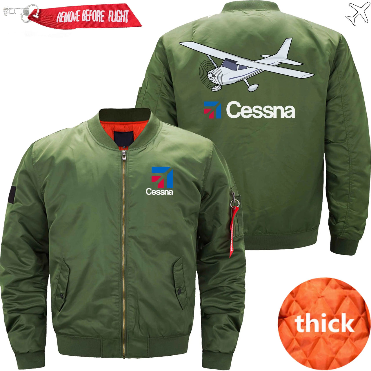 CESSNA AIRCRAFT - JACKET THE AV8R