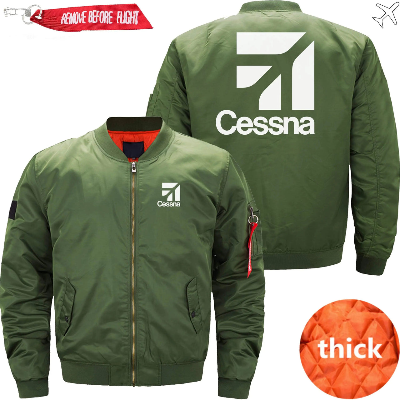 CESSNA LOGO - JACKET THE AV8R