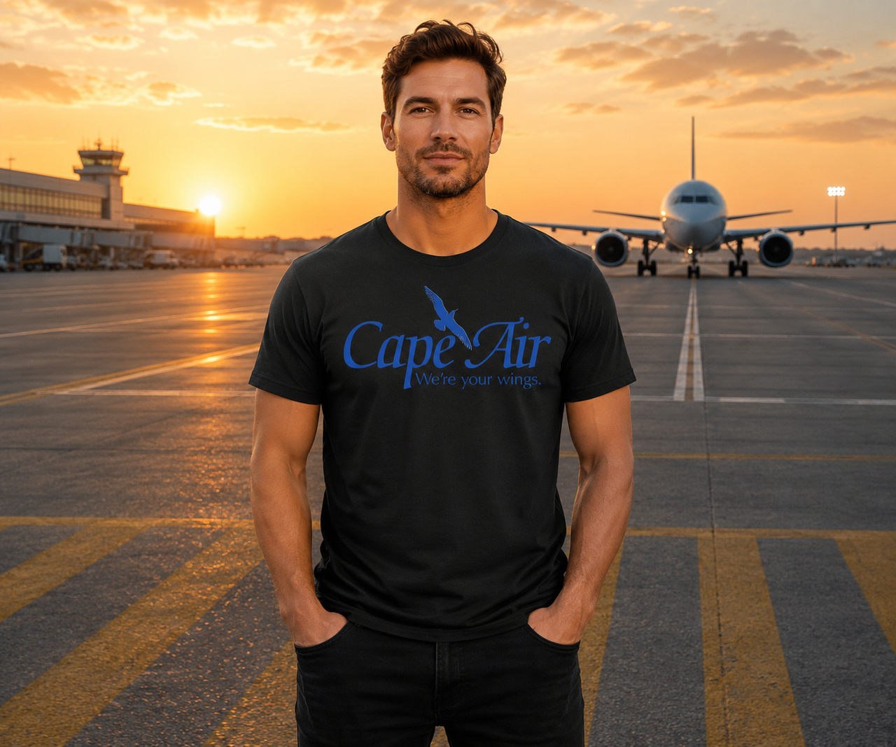 AIR CAPE AIRLINE T-SHIRT