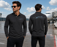 Thumbnail for AIR COMPAGNIE LONG SLEEVE  POLO
