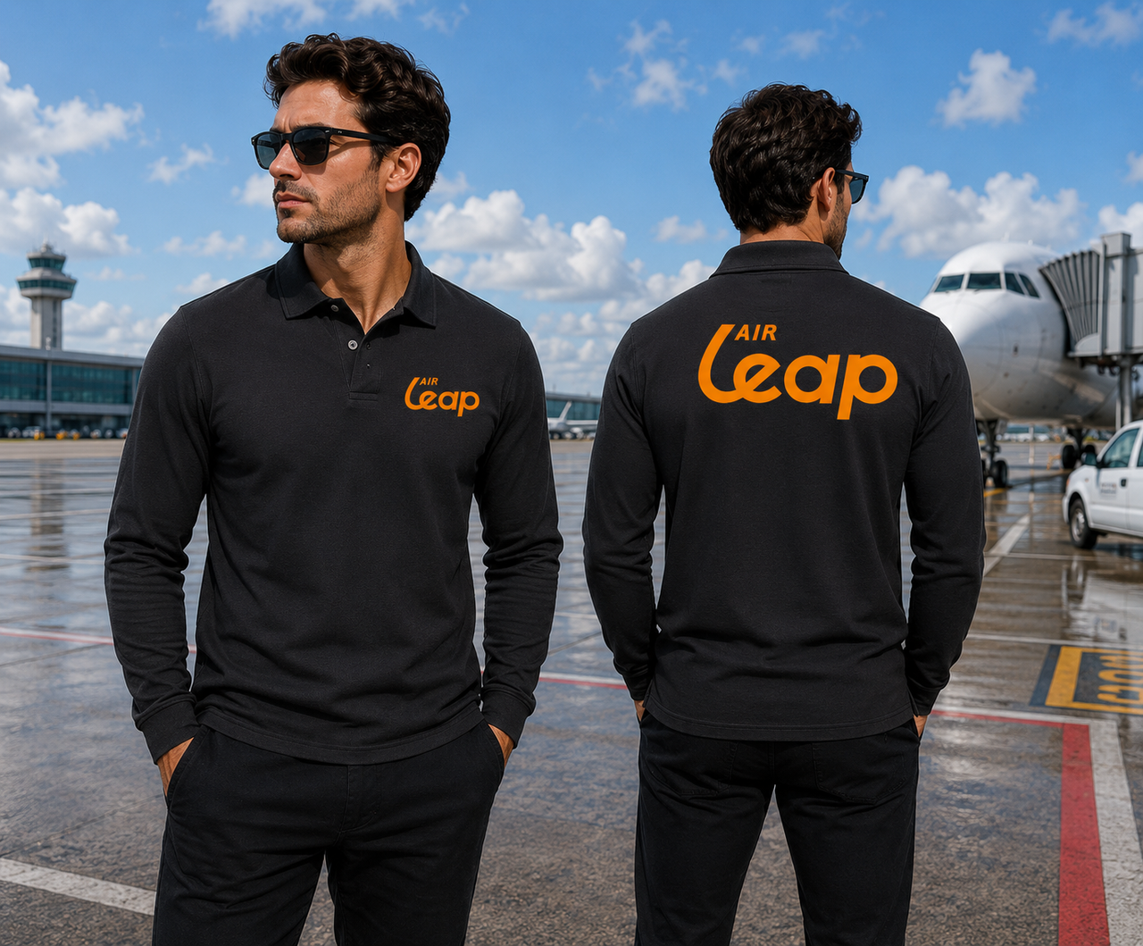 LEAP LONG SLEEVE  POLO