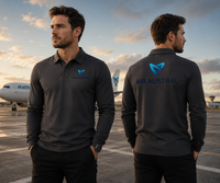 Thumbnail for AIR AUSTRAL LONG SLEEVE  POLO