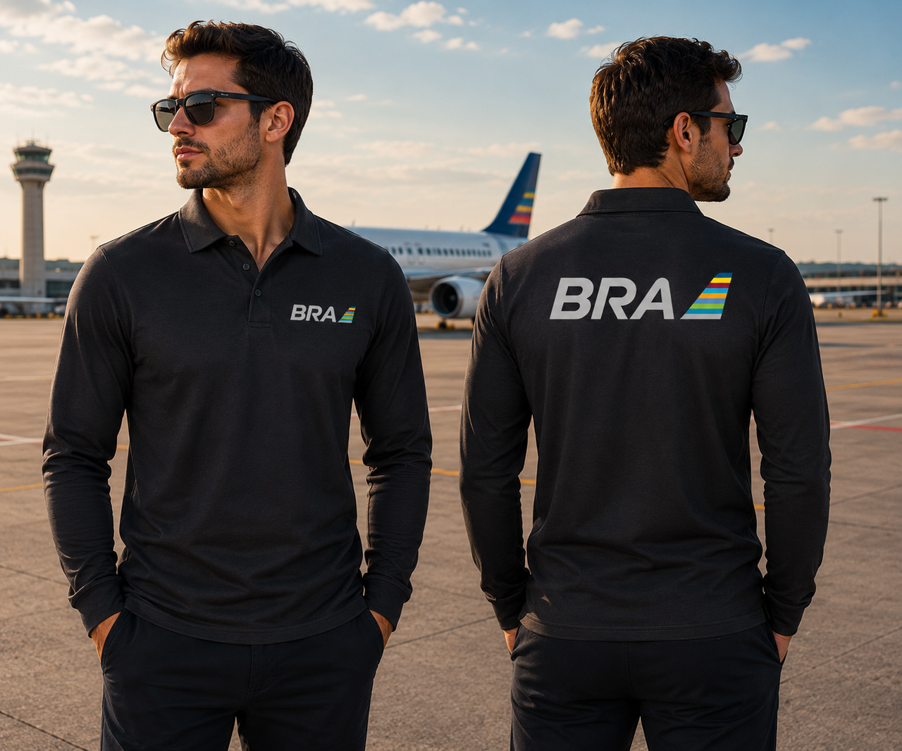 BRA LONG SLEEVE  POLO
