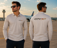 Thumbnail for CITY JET AIR LONG SLEEVE  POLO