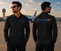 Thumbnail for BAHAMAS AIR LONG SLEEVE  POLO