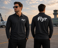 Thumbnail for FLYR LONG SLEEVE  POLO
