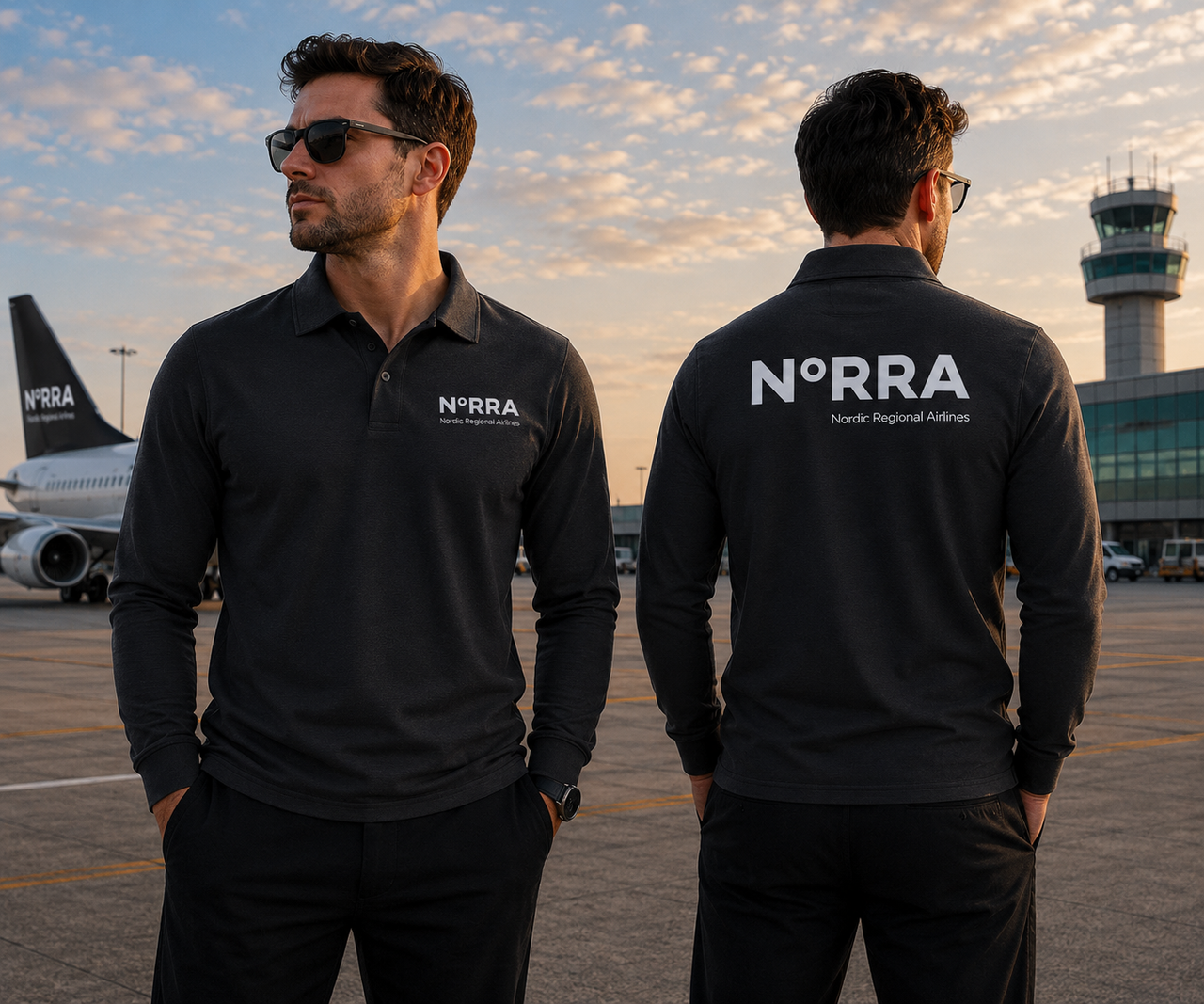NRRA  LONG SLEEVE  POLO