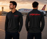 Thumbnail for VIETJET.COM AIR  LONG SLEEVE  POLO