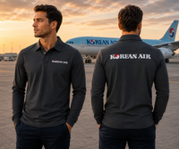 Thumbnail for KOREAN AIR LONG SLEEVE  POLO