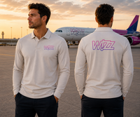 Thumbnail for WIZZ AIRLINES LONG SLEEVE  POLO