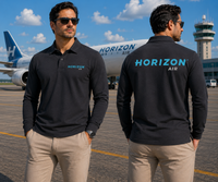 Thumbnail for HORIZON AIR LONG SLEEVE  POLO