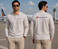 Thumbnail for PHILIPPINE AIRLINES LONG SLEEVE  POLO