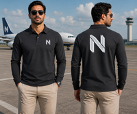 Thumbnail for N  LONG SLEEVE  POLO