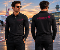 Thumbnail for AIR VOLOTEA LONG SLEEVE  POLO