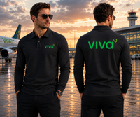 Thumbnail for VIVA AIR  LONG SLEEVE  POLO