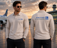 Thumbnail for UNITED EXPRESS LONG SLEEVE  POLO