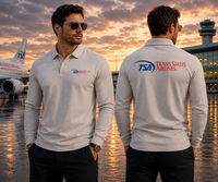 Thumbnail for TRANS SATATES AIRLINES LONG SLEEVE  POLO