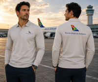 Thumbnail for SOUTH AFRICAN AIRWAYS LONG SLEEVE  POLO