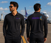 Thumbnail for AVELO LONG SLEEVE  POLO