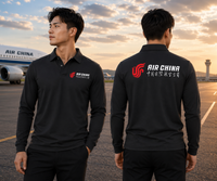 Thumbnail for AIR CHINA AIRLINES LONG SLEEVE  POLO