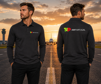 Thumbnail for PORTUGAL AIRLINES LONG SLEEVE  POLO