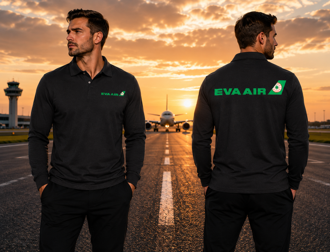 EVAAIR LONG SLEEVE  POLO
