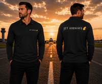 Thumbnail for JET AIRWAYS LONG SLEEVE  POLO