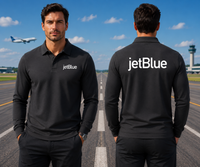 Thumbnail for JET BLUE AIRLINES LONG SLEEVE  POLO