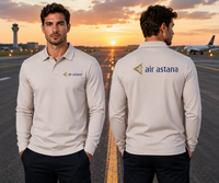 Thumbnail for ASTANA AIRLINES LONG SLEEVE  POLO