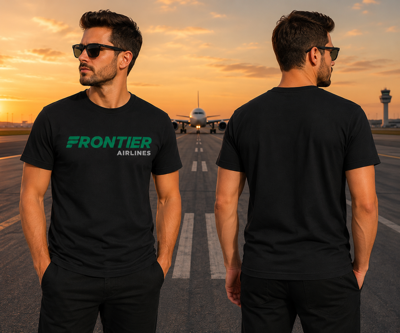 FRONTIER AIRLINE T-SHIRT 5