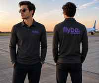 Thumbnail for FLYBE  LONG SLEEVE  POLO