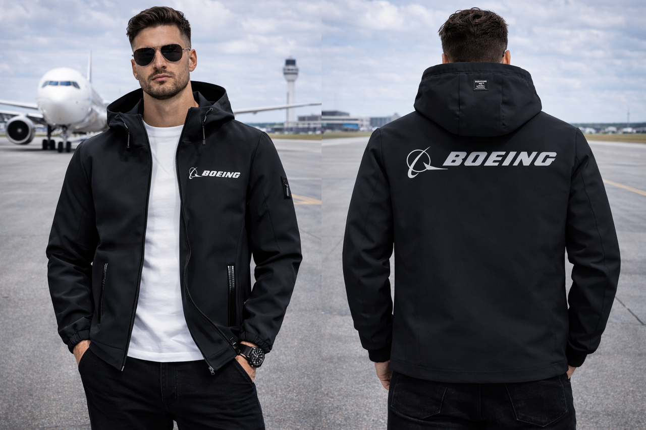 BOEING LOGO- AUTUMN JACKET  (ASIAN SIZE)