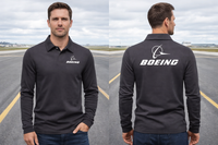 Thumbnail for BOEING LOGO LONG SLEEVE  POLO