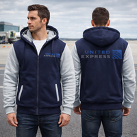 Thumbnail for UNITED EXPRESS AIRLINES JACKETS FLEECE SWEATSHIRT