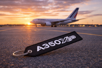 Thumbnail for AIRBUS A350 EMBROIDERY KEY CHAIN