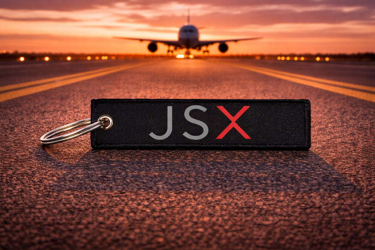 JSX AIRLINES KEY CHAIN