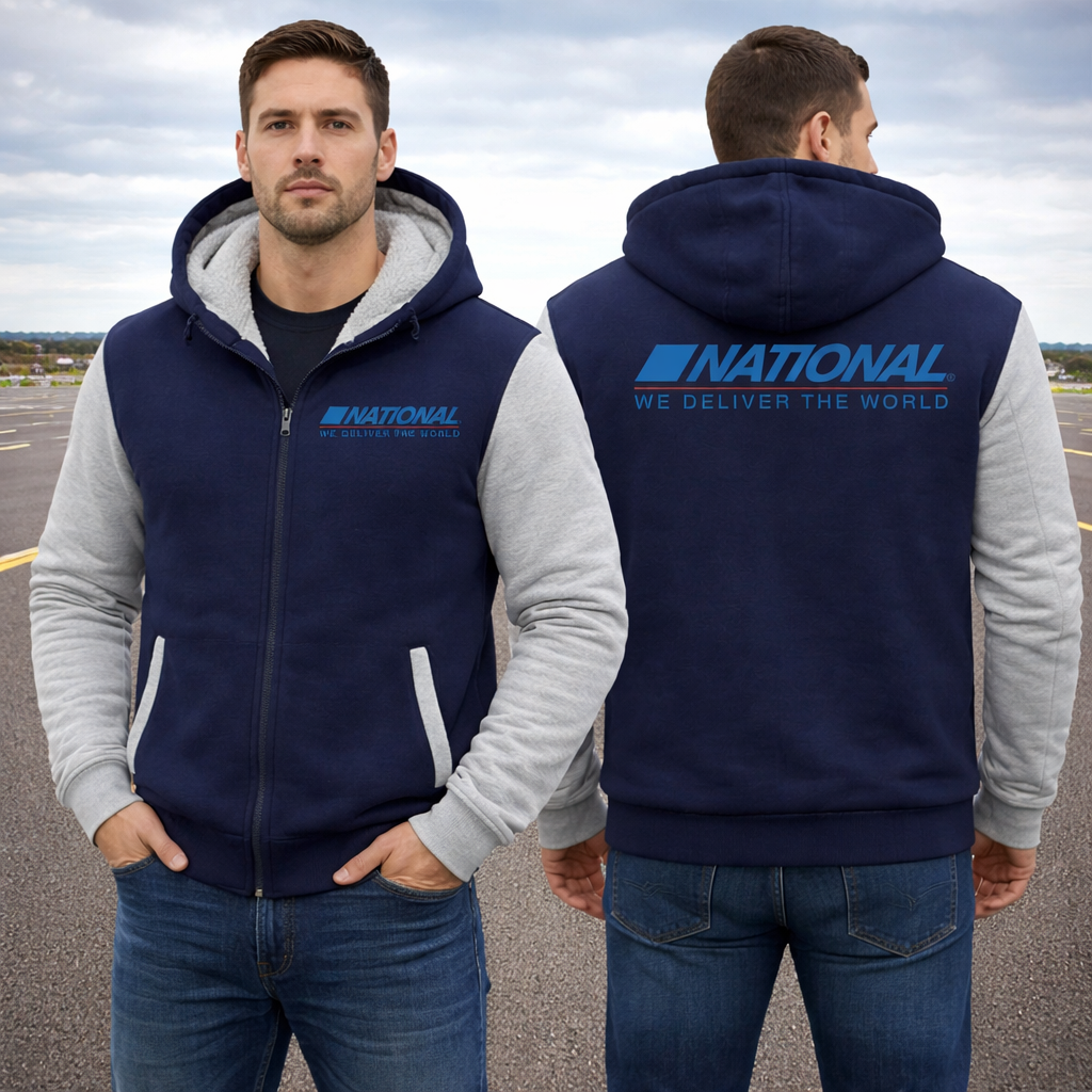 NATIONAL AIRLINES JACKETS FLEECE SWEATSHIRT