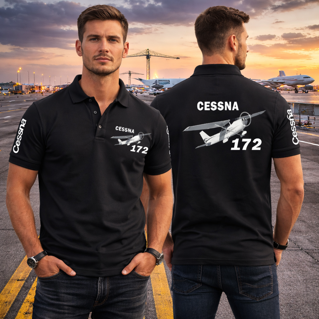 CESSNA 172 POLO T-SHIRT