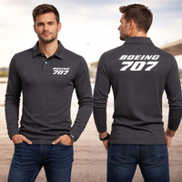 Thumbnail for BOEING 707 LOGO LONG SLEEVE  POLO