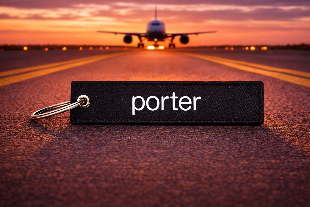 PORTER AIRLINES KEY CHAIN