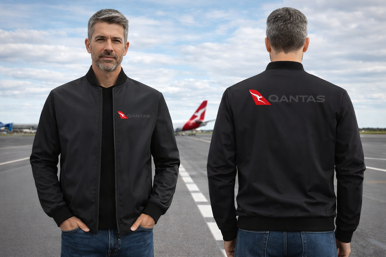 QANTAS LOOSE SOLID COLOR JACKET