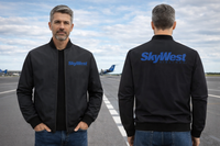 Thumbnail for SKYWEST AIRLINES COLLAR  SOLID COLOR JACKET