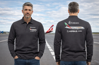 Thumbnail for AIRBUS A380 EMIRATES LONG SLEEVE  POLO