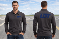 Thumbnail for POLISH AIRLINES LONG SLEEVE  POLO