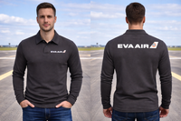 Thumbnail for EVAAIR  LONG SLEEVE  POLO