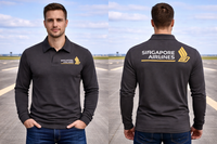 Thumbnail for SINGAPURE AIRLINES LONG SLEEVE  POLO