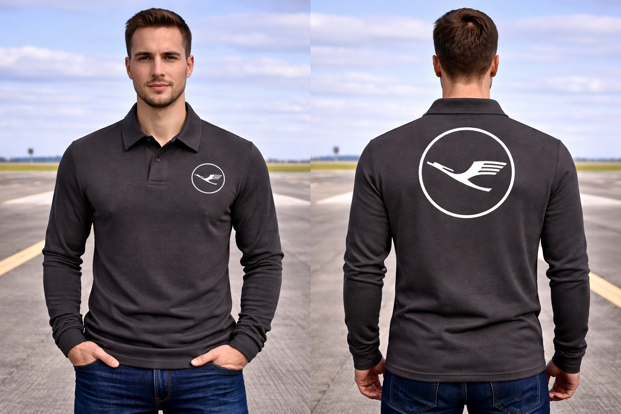 LUFTHANSA LONG SLEEVE  POLO